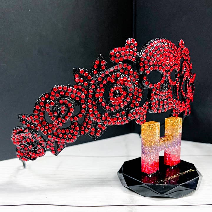 Happy Dream Gifts - Wholesale Party hat/crown - Black crown, Red Skull crown, Evil Queen crown, Witch crown3