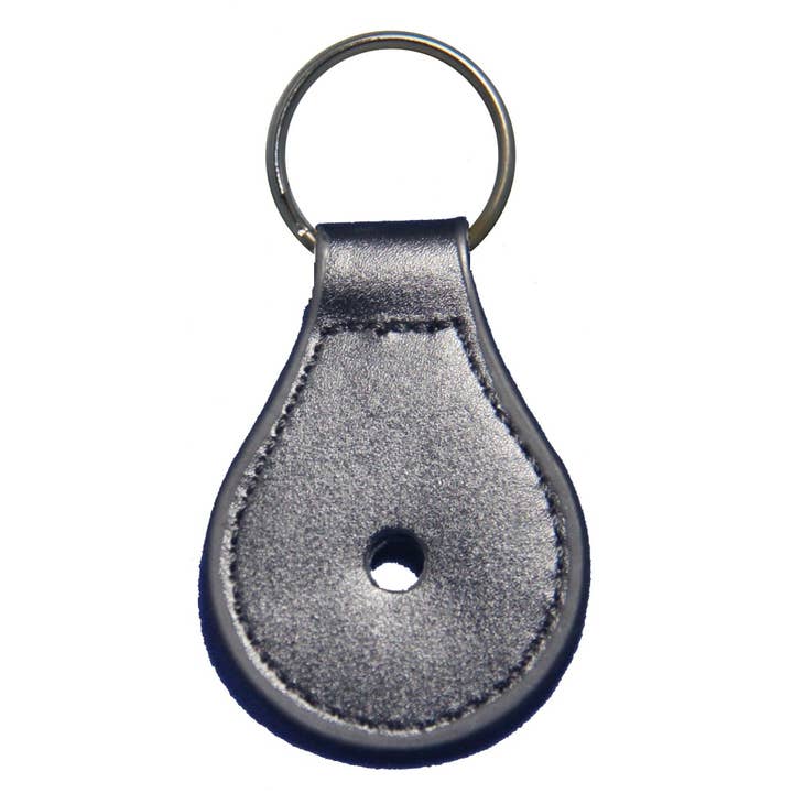 Porte-clés en cuir NOIR pour la vente par Rustic Iron Store