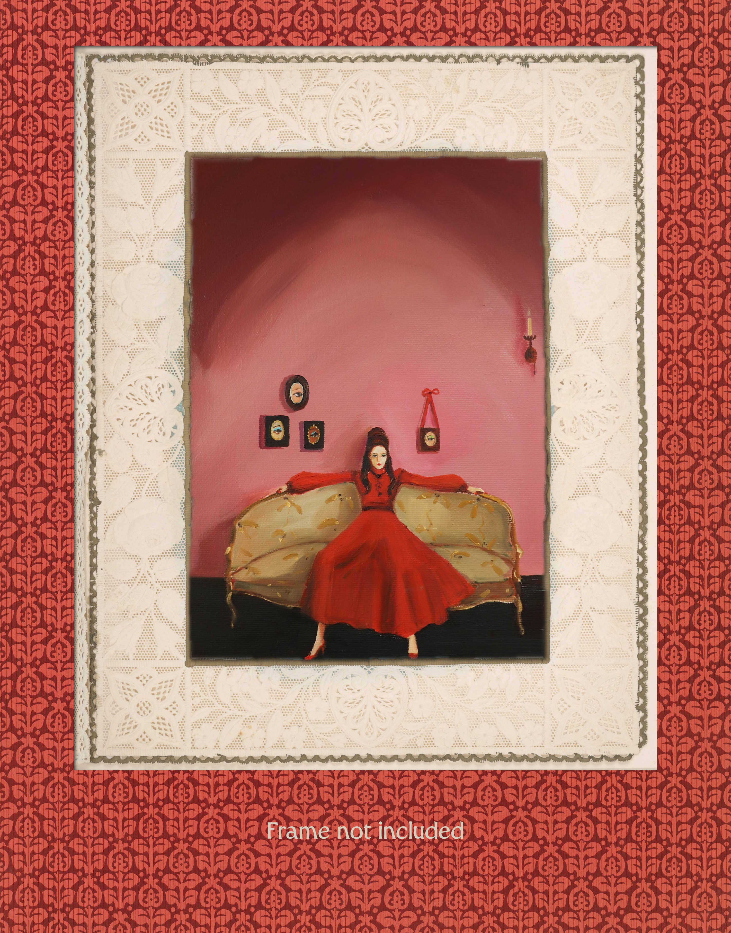 THE MANSION GIRLS - Wholesale Art Print - Unladylike. Fine Art Print. 8.5"x11"1