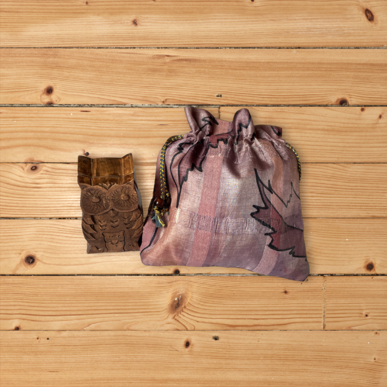 Hopes Unlimited - Wholesale Gift Bag - Sari Gift Bags Upcycled - SALE8