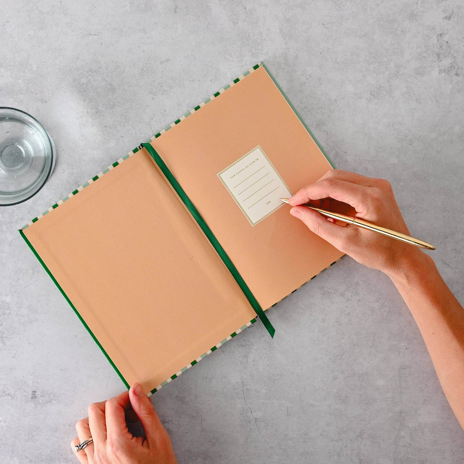 Amy Heitman - Wholesale Dagboek/agenda - Alledaags Gestreept Hardcover Dagboek1