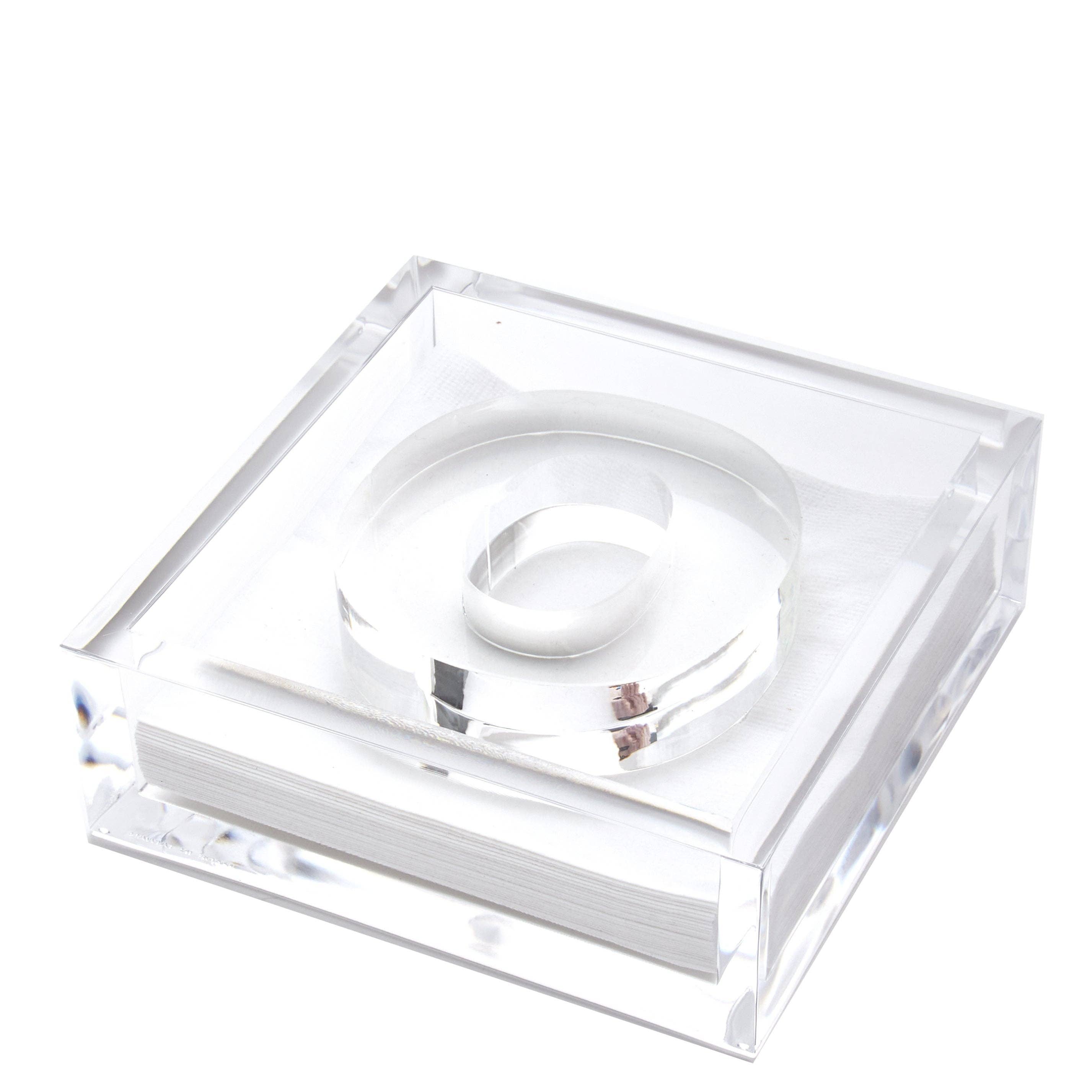 Tara Wilson Designs - Vente Porte-serviette - PORTE-SERVIETTES À COCKTAIL INITIAL13