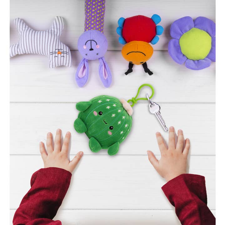 Cota Global - Wholesale Stuffed/Plush Toy - Kids & Baby - SNUG-MOOSHIES PLUSH CLIPS - CACTUS5