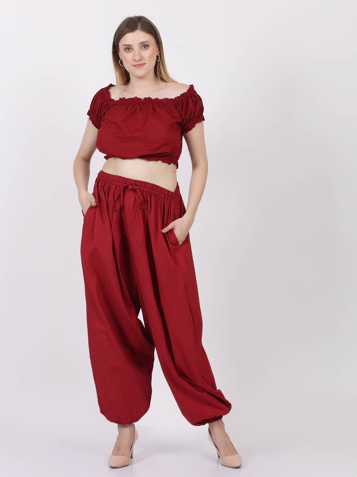 Women's Casual Cotton Solid Yoga Pant with Pocket Mix Lot for wholesale by Wevez