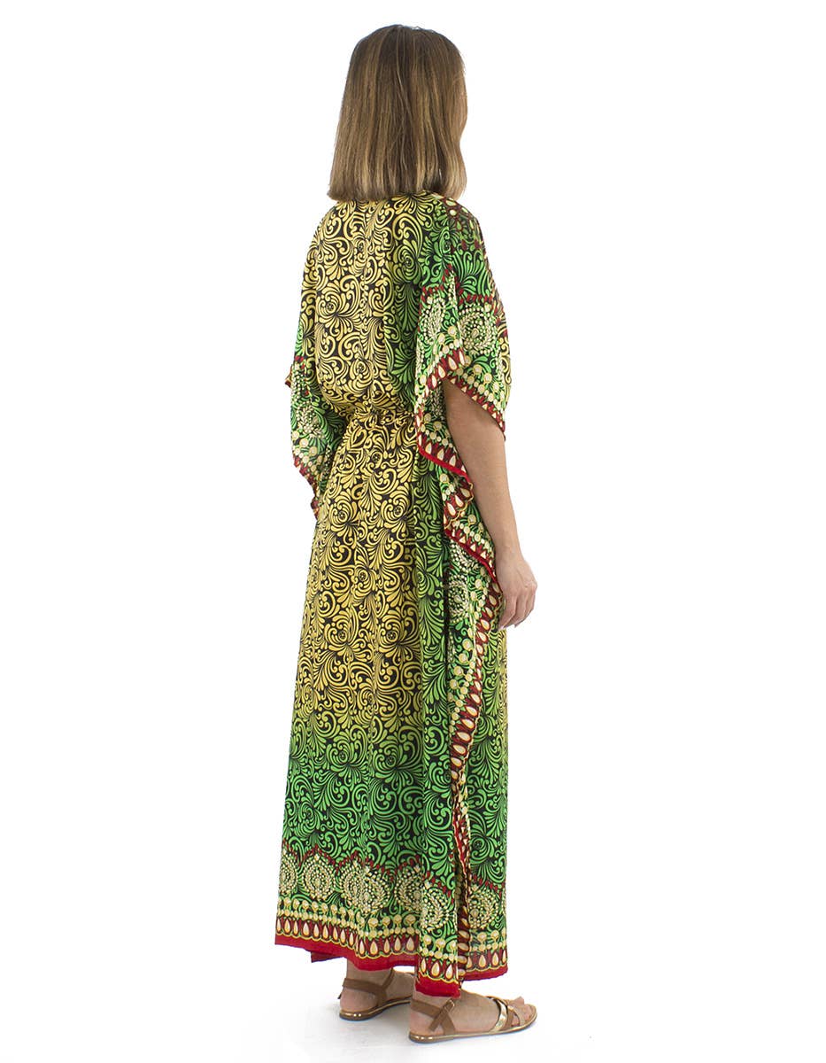 Coline – wholesale Kaftan - Dam – Kort midjelång klänning för kvinnor RO177557