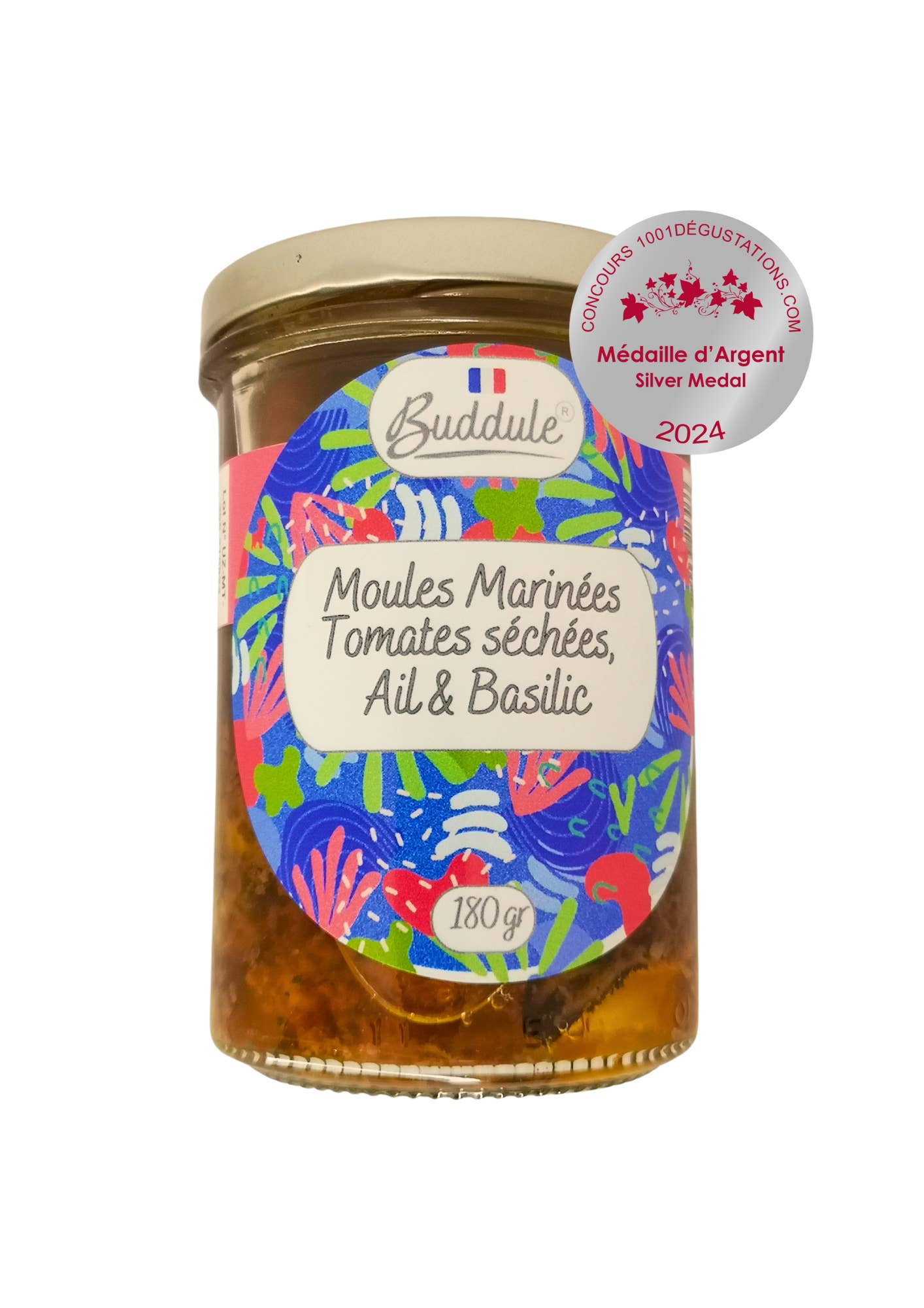 BUDDULE - Wholesale Marinade - Marinated mussels, sun-dried tomatoes, garlic and basil