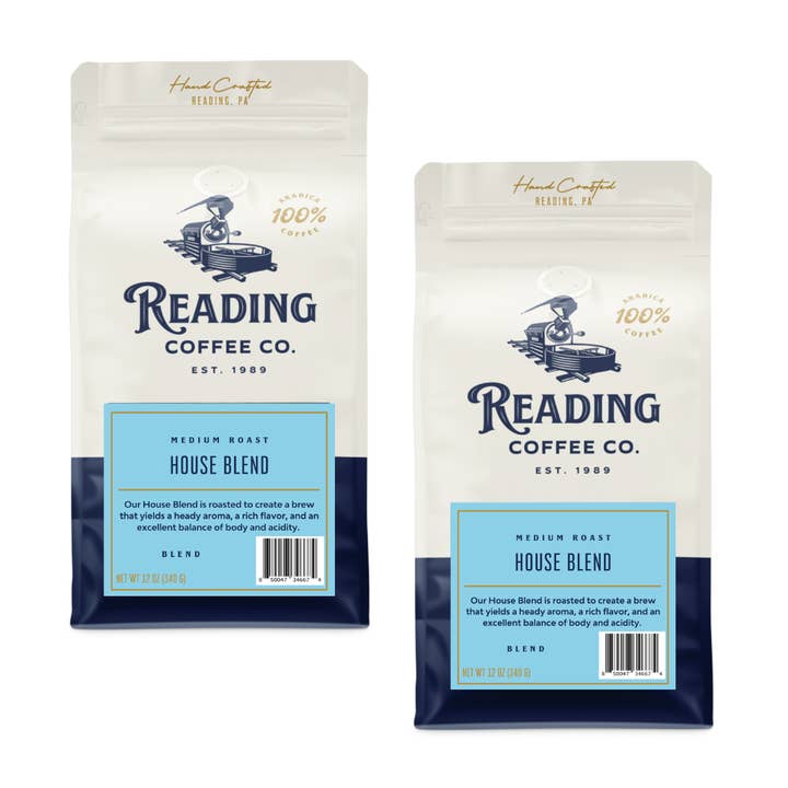 Reading Coffee Company - Wholesale Coffee Beans - House Blend - 12 oz