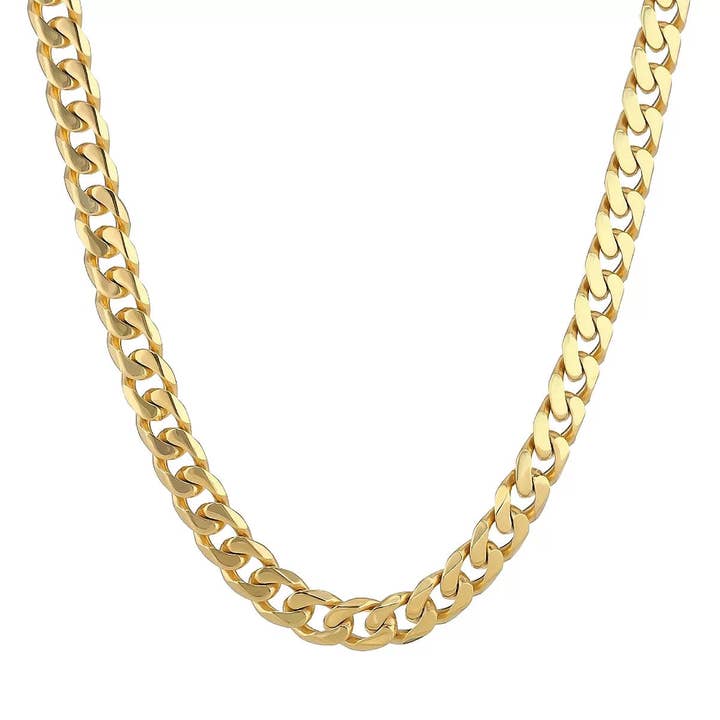 L A B A Y – wholesale Link & chain necklace – Gold Cuban Link Chain 5mm