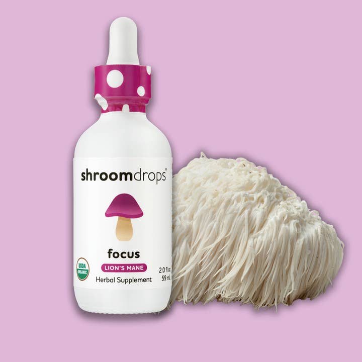 Shroomworks - Wholesale Oral Supplement/Vitamin - Organic Lion's Mane Mushroom Tincture-Focus, Oral Supplement