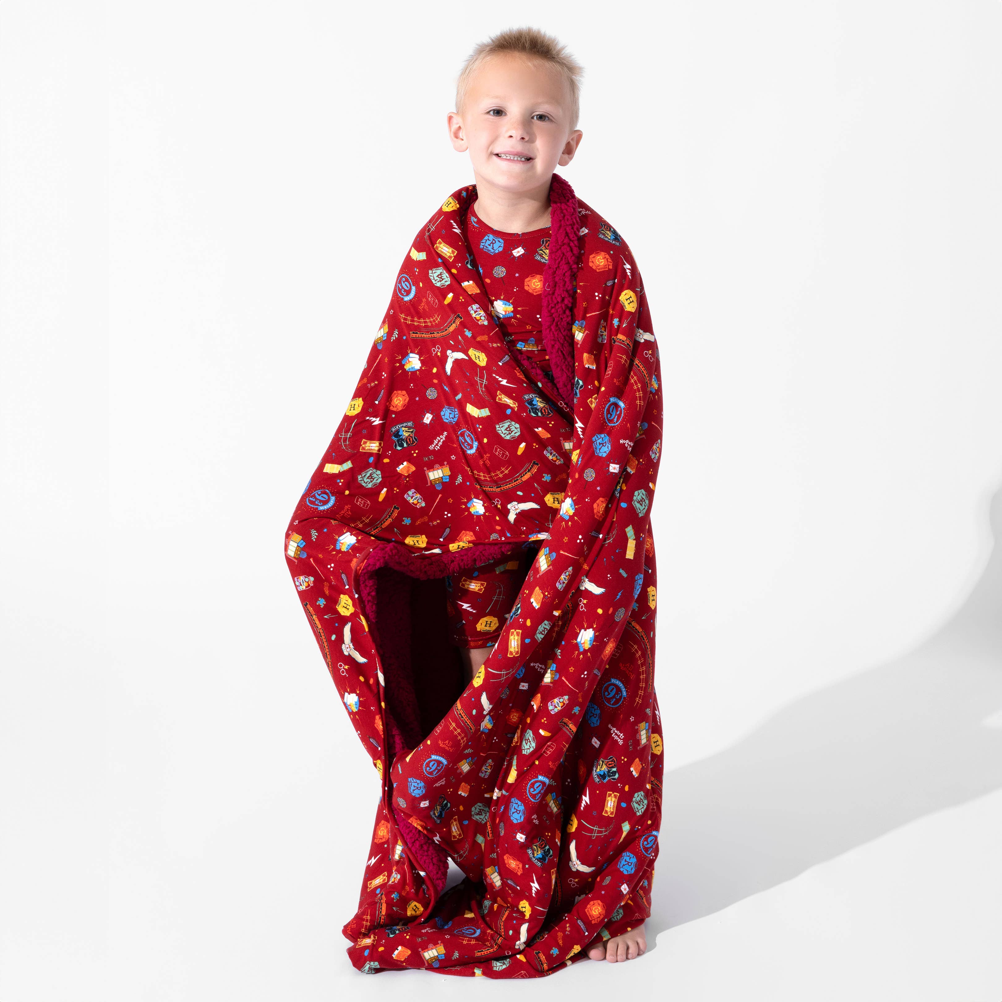 Bellabu Bear - Wholesale Bedding Blanket - Kids & Baby - Harry Potter Hogwarts Express Bamboo Blanket