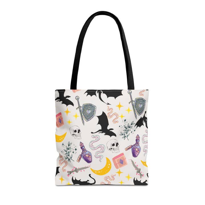 Booked with Jess - Wholesale Tote Bag - Women's - Fantasy Vibes Tote Bag1