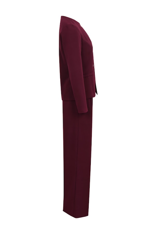 RIVIR – Engroshandel Habitter – til kvinder – Serenity Structure Vævet Langærmet Vest & Bukser Sæt18