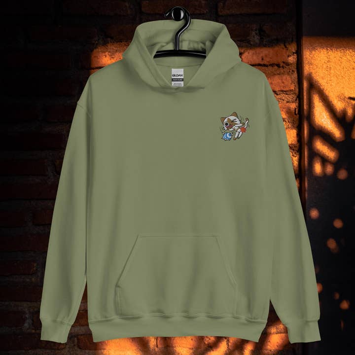 Naughty Palico Unisex-Kapuzenpulli für den Großhandel von Last Sonatta