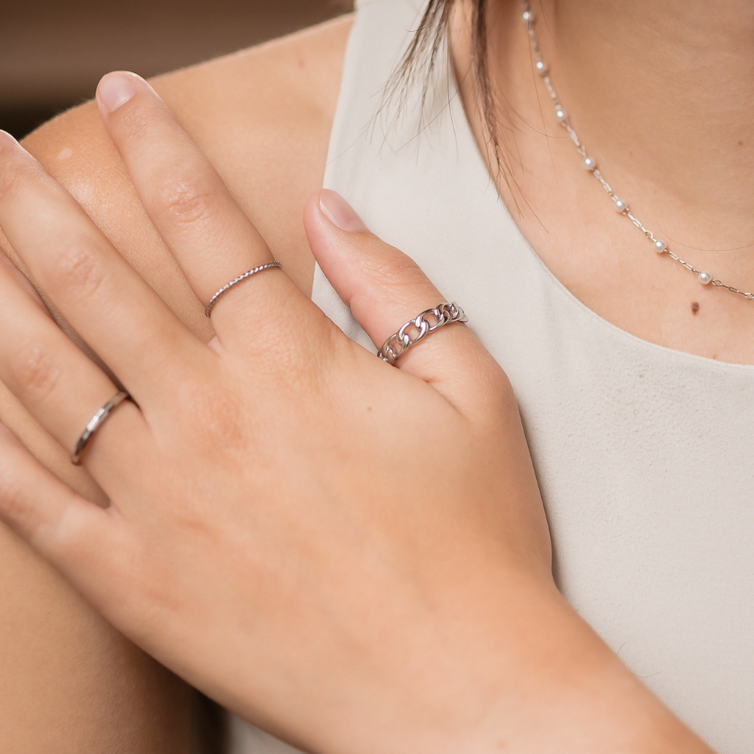 Sunny Sunday - Wholesale Band/Stacked Ring - Spencer Ring2