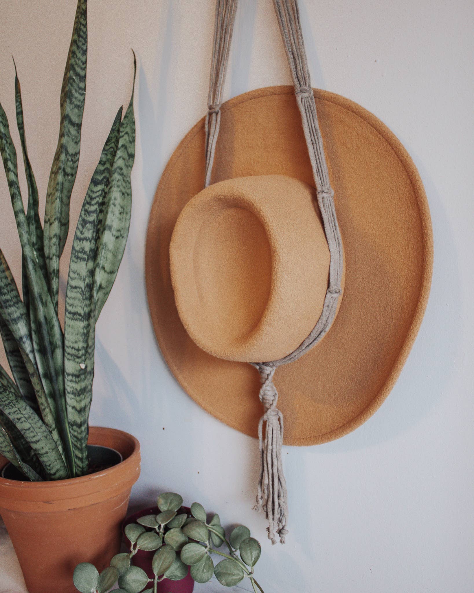 Modern Bo Studio - Wholesale Hat Rack - "Dakota" - Macrame Hat Hanger9