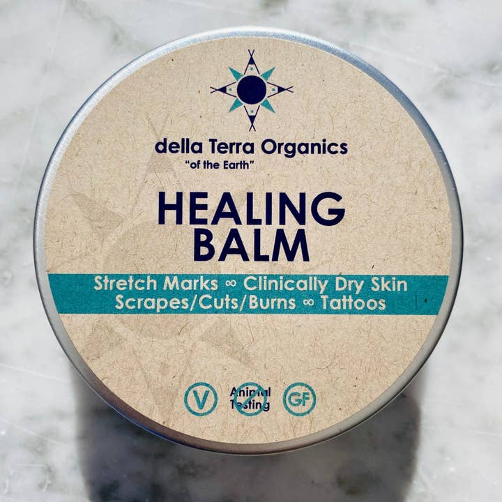 Healing Balm for wholesale by della Terra Organics