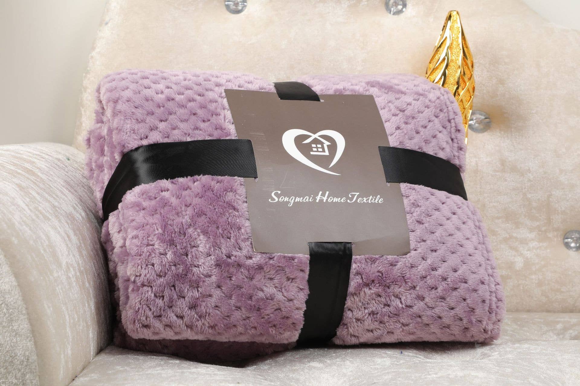 HIDDENBRAND - Wholesale Throw Blanket - fluffy fleece soft cozy sofa throw blanket2