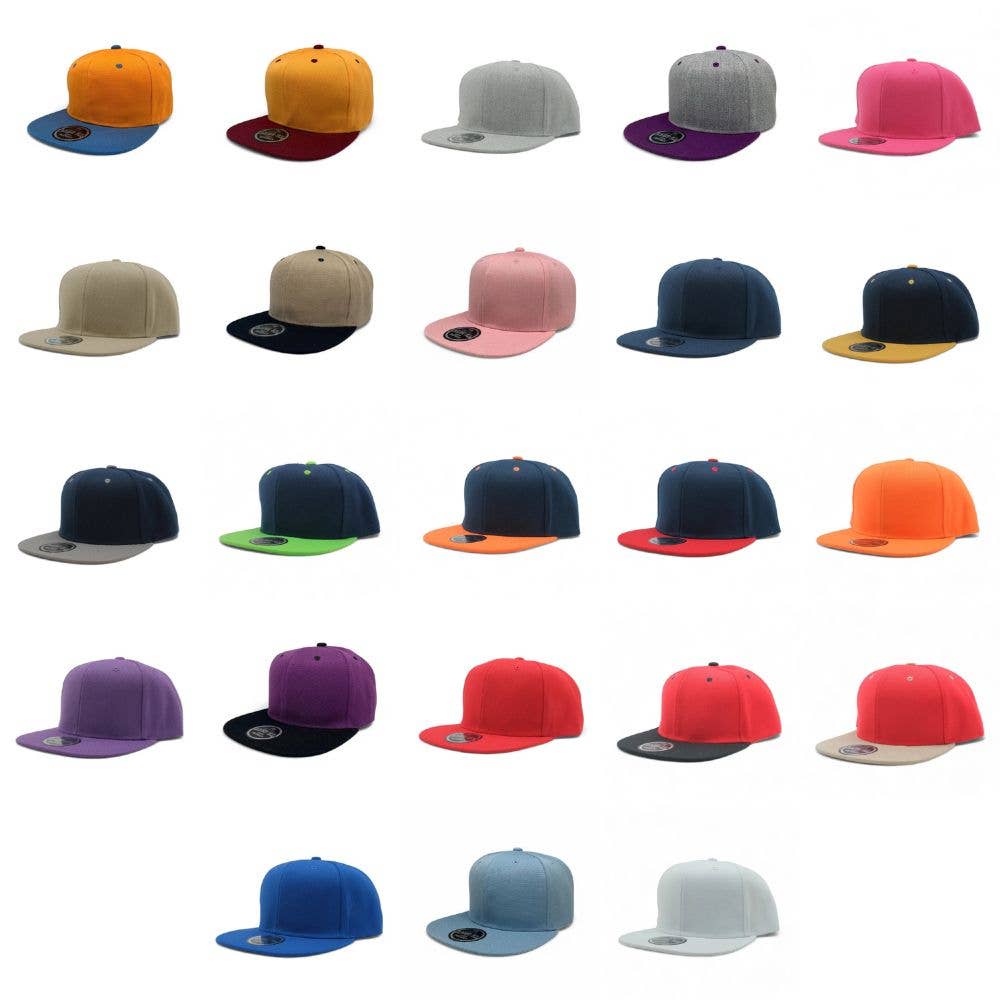 DOBBI – Engroshandel Baseballkasket - Unisex – ALMINDELIG POLY SNAPBACK 70