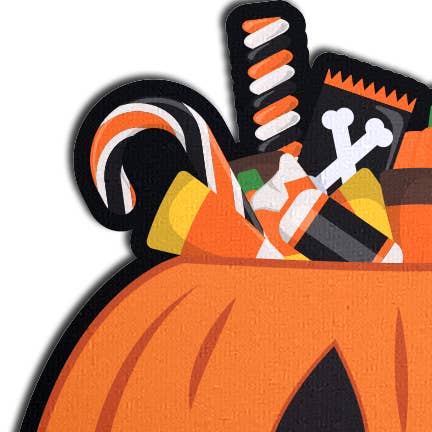 Pastease® - Wholesale Nipple Pasties - Women's - Trick-or-Treat Pumpkin Pasties with Candy Nipple Covers2