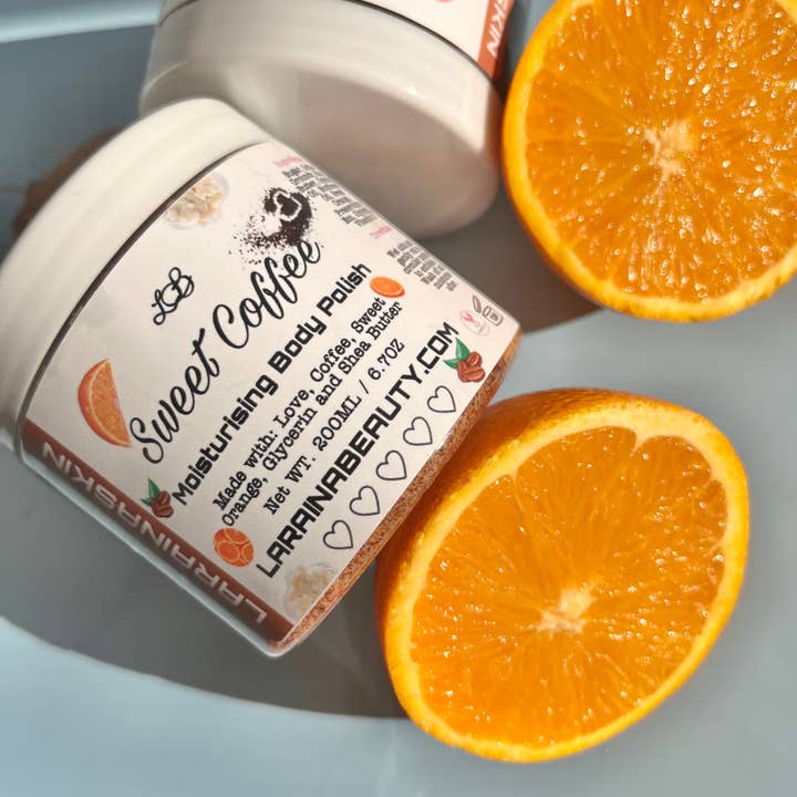 Sweet Coffee | Polish hydratant pour le corps pour la vente par LaRaina beauty