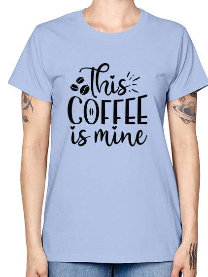 Denne kaffe er min 1639# - kaffe - Missy T-shirt for engroshandel hos tshirt unlimited