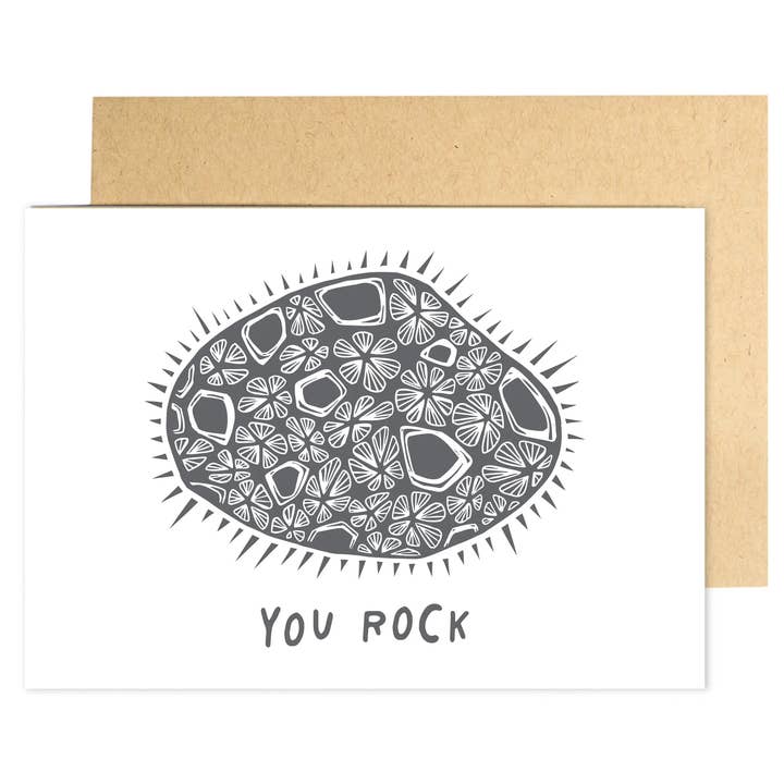 Woosah Outfitters - Wholesale Everyday Greeting Card - You Rock Card