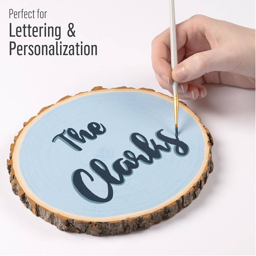 Plaid Crafts - Wholesale Paint/Wax Brush - Folkart ® Detail Brush Set, 10-Piece8