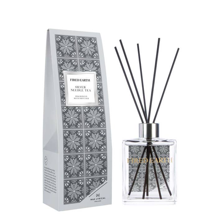 Fired Earth Reed Diffuser 180ml, Silver Needle Tea for wholesale by Wax Lyrical UK