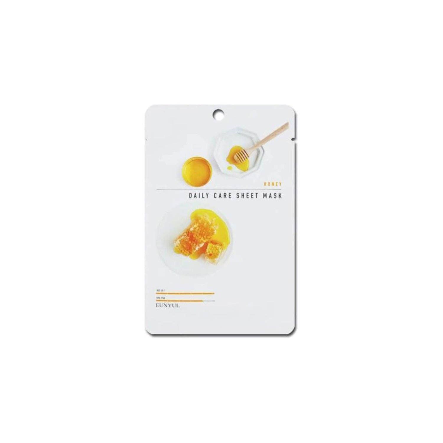 Beauty Mall - Vente Masque pour le visage - Masque en tissu pour soins quotidiens - Miel