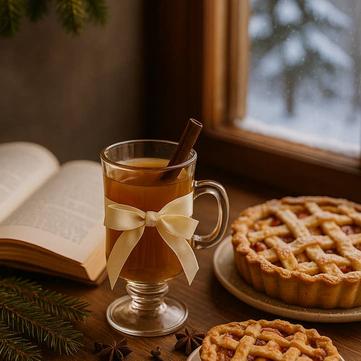 Crimson + Spice Dough Bowl Candle for wholesale by The Willow Tree Co