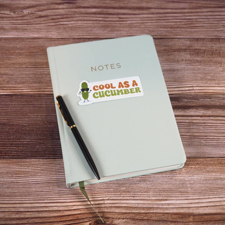 Sentinel Supply - Vente Autocollant - Autocollant Cool as a Cucumber - Autocollant Funny Meme4