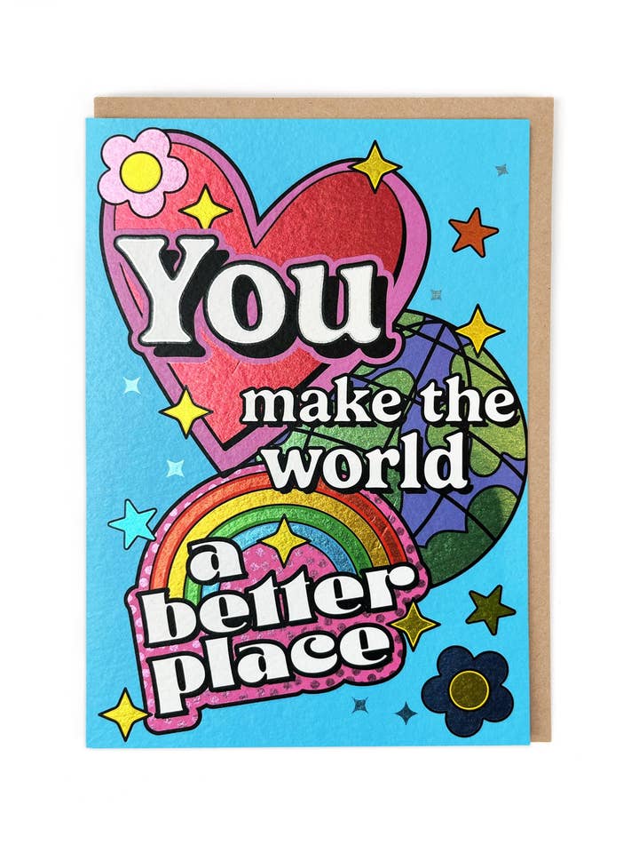 VOCÊ FAZ O MUNDO por atacado de Cath Tate Cards