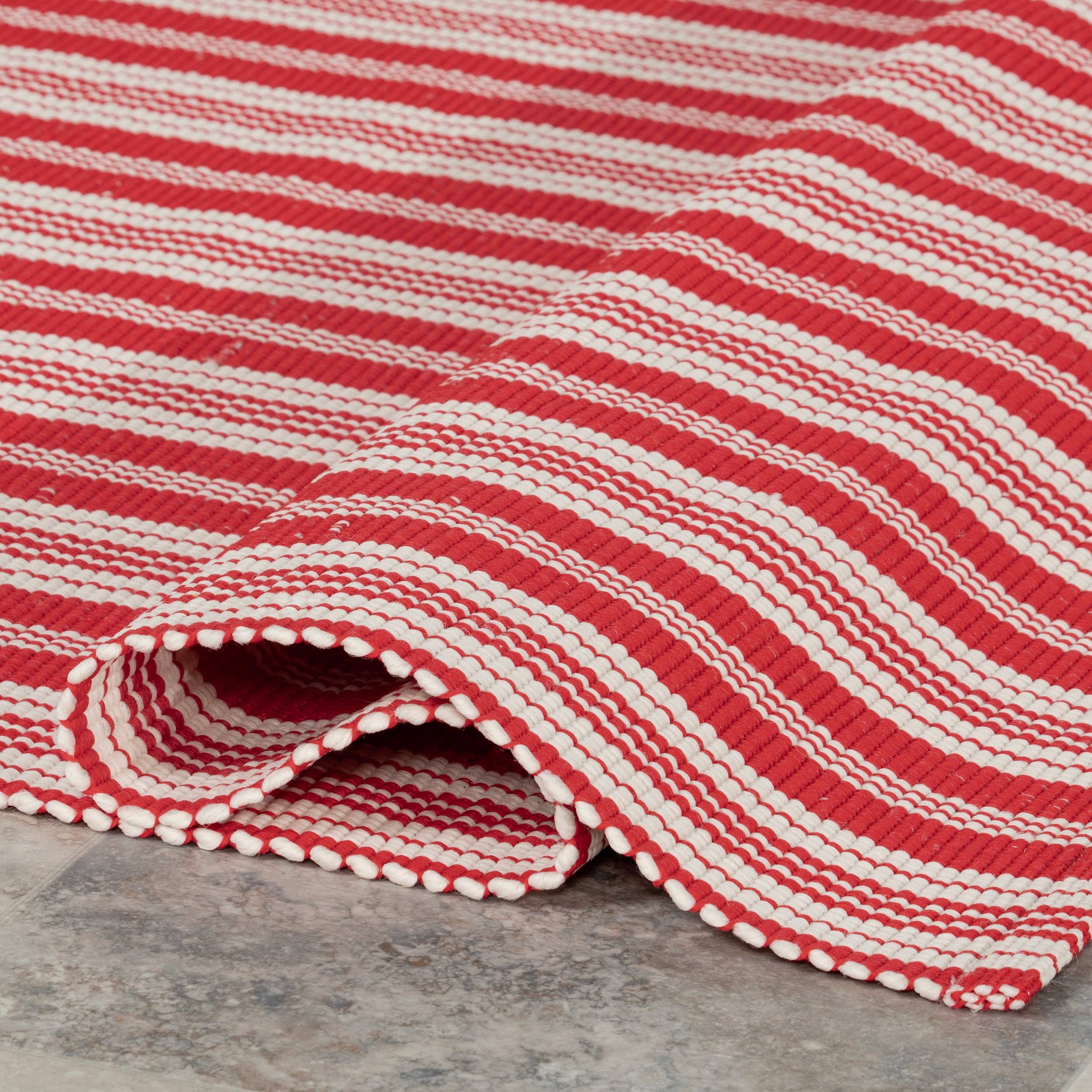 nuLOOM - Wholesale Area Rug - Home Conservatory Ticking Stripe Handwoven Indoor/Outdoor Area Rug45