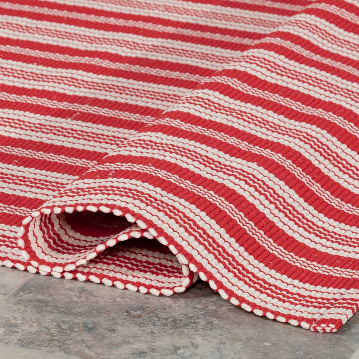 nuLOOM - Wholesale Area Rug - Home Conservatory Ticking Stripe Handwoven Indoor/Outdoor Area Rug45