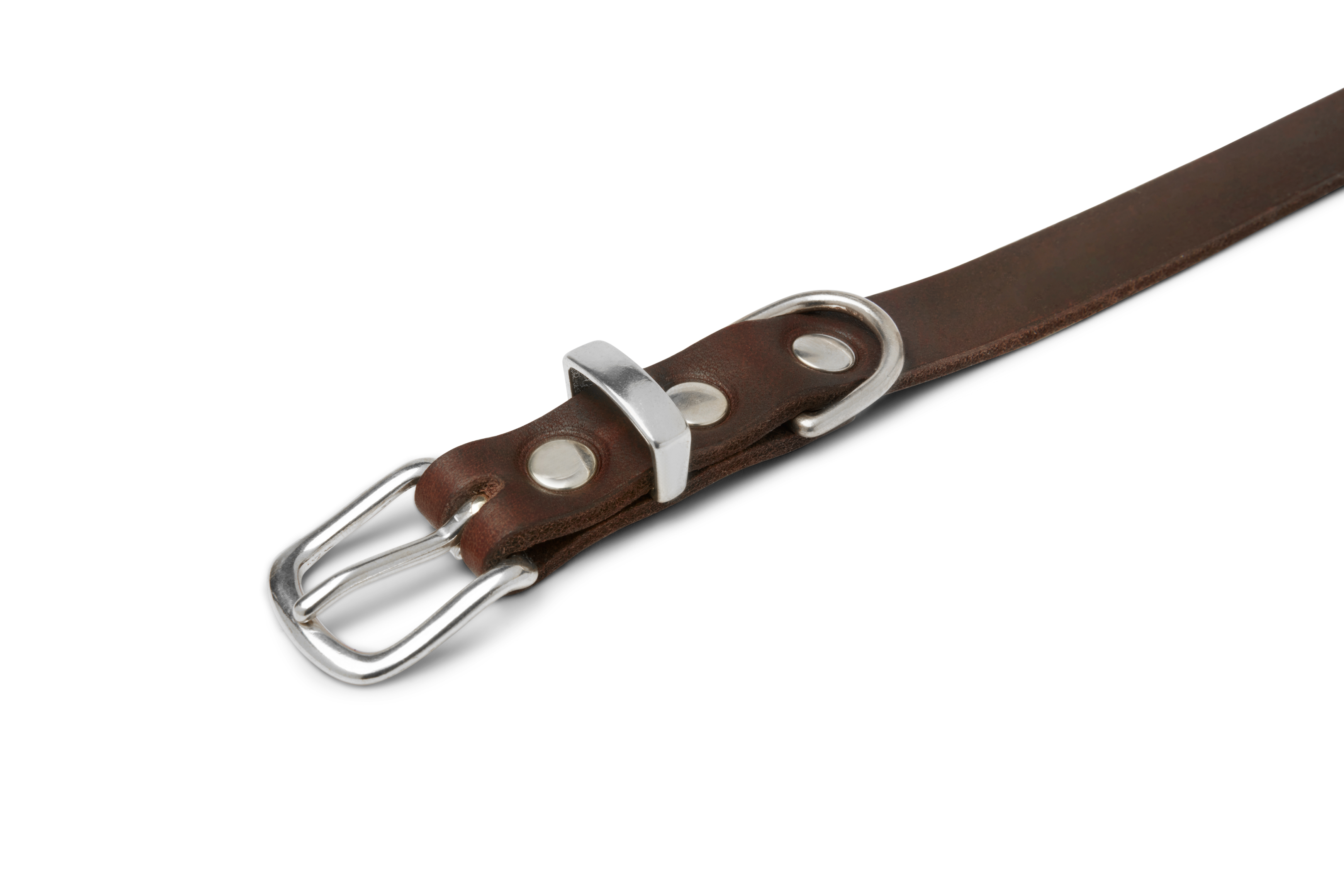 Molly and Stitch - Wholesale Pet Collar - Dog - Butter Leather Dog Collar - Classic Brown5