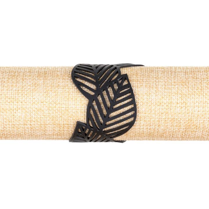 Sweet Cherry Leaf Rubber Bracelet for wholesale by paguroupcycle