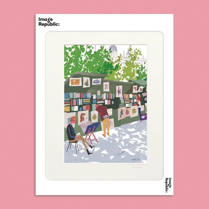 Image Republic – Großhandel Kunstdruck – 30x40 cm WLPP PARIS BOOKSELLERS Kunstdruck