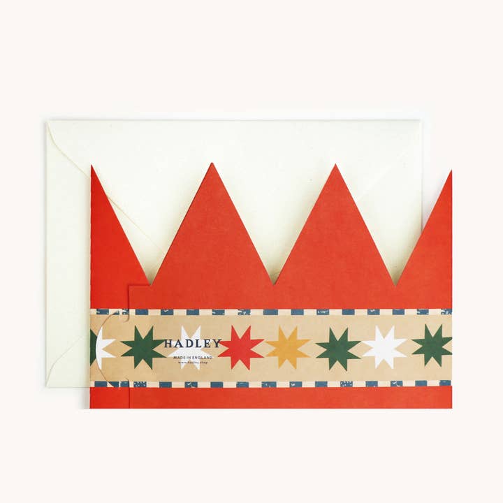 Hadley - Wholesale Christmas card - Chief Elf Party Hat Card3