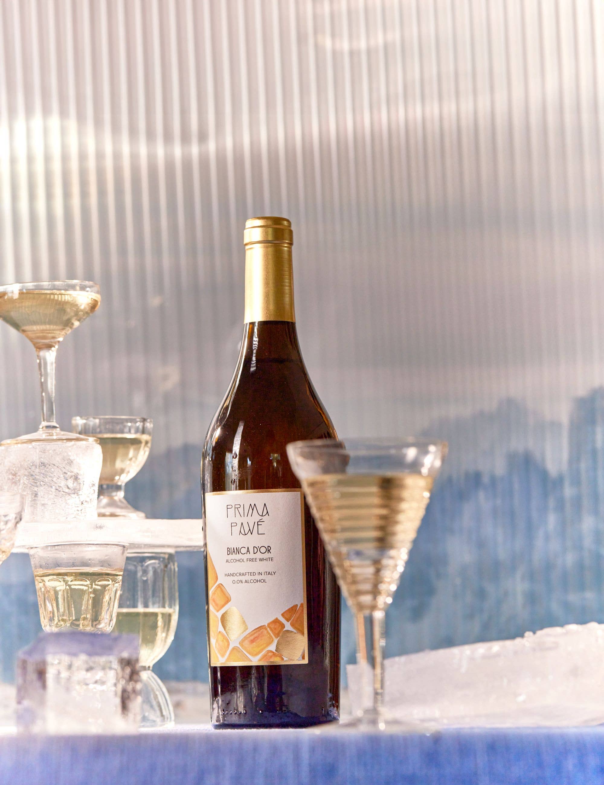 Prima Pavé – wholesale Alkoholfritt vin – Bianca D'Or - 12-flaskorslåda1