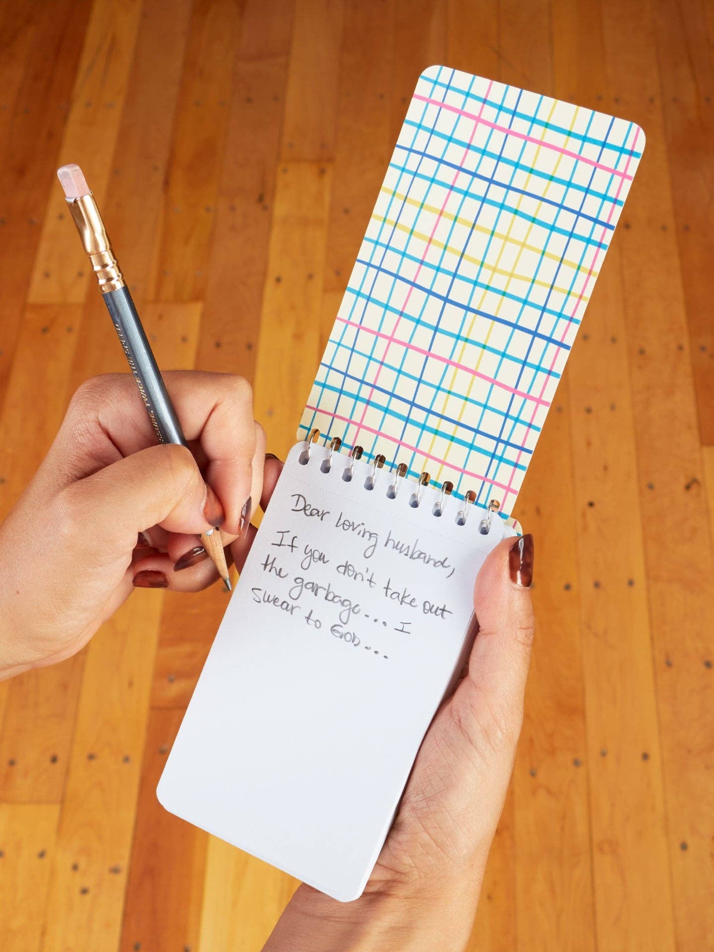 Incognito – wholesale Notebook – PP105 Sweet Little Reminders 3x5 Spiral Notebook1