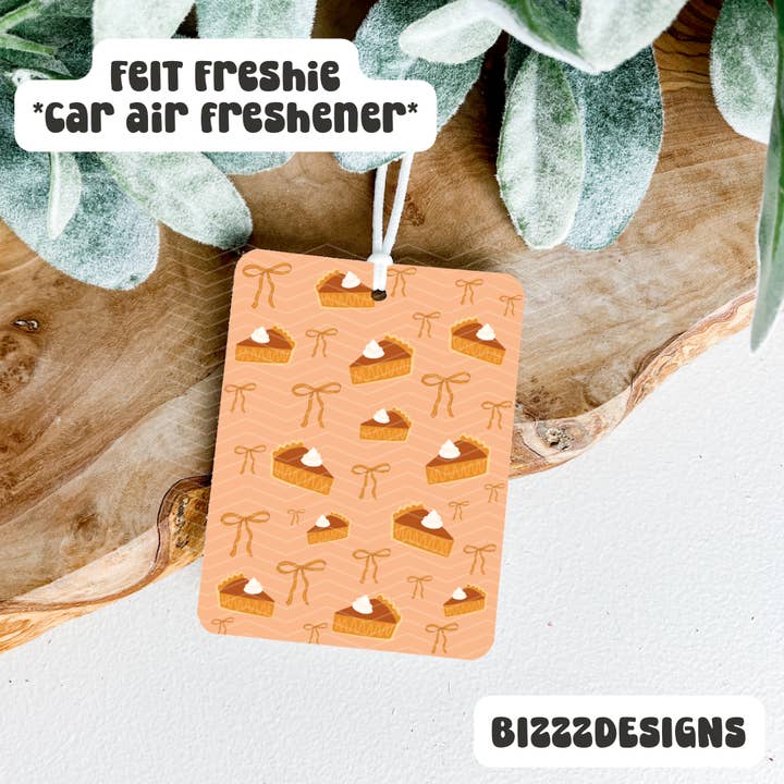 Bizzz Designs - Vendita all'ingrosso Deodorante per auto - Donna - Deodorante per auto Fall Coquette per l'autunno | Fall Felt Freshie