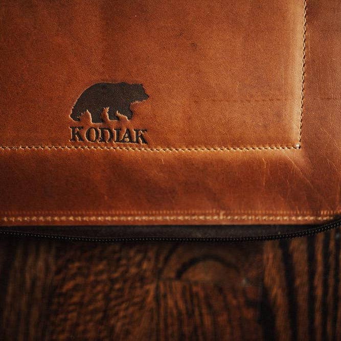 Kodiak Leather - Wholesale Laptop/Tablet Case - Unisex - Buffalo Leather MacBook Portfolio4