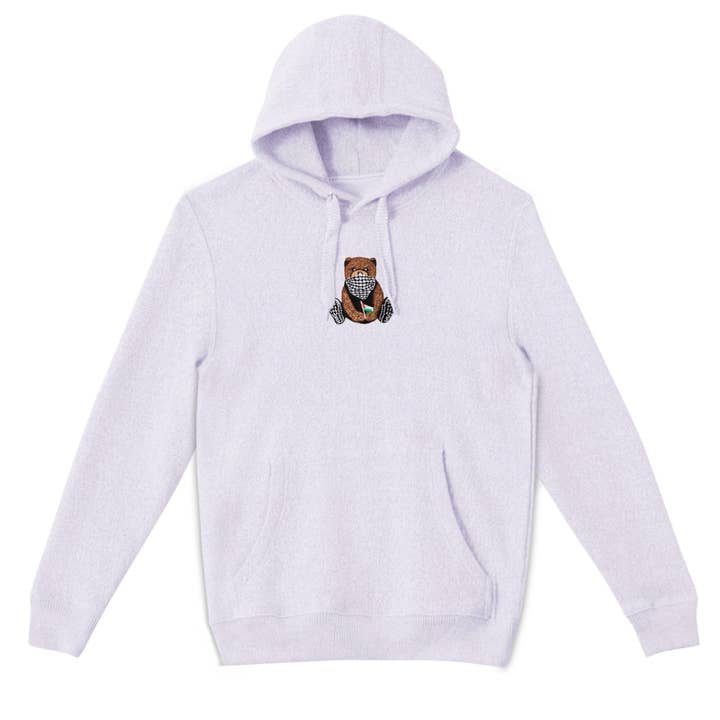 Pali Bear Embroidered Hoodie for wholesale by Wear The Peace