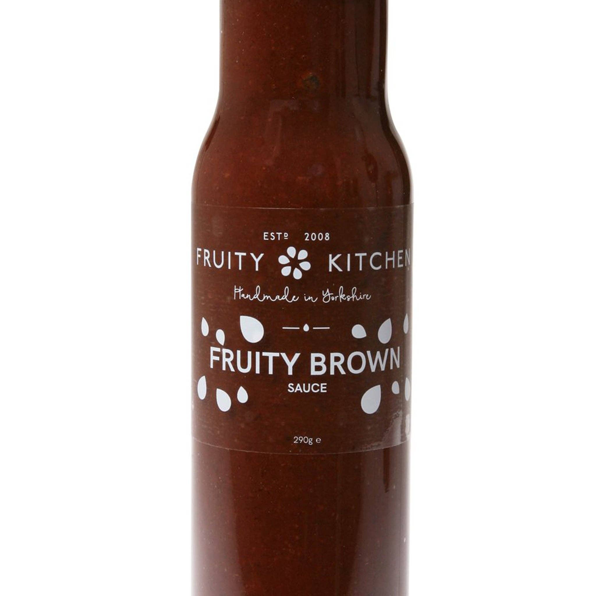 The Fruity Kitchen - Vente Sauces - Sauce brune fruitée : panier/cadeau/vente au détail1
