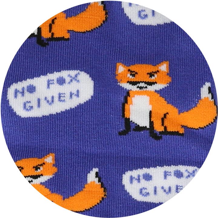 Pavilion - Wholesale Socks - Unisex - For Fox Sake - M/L Unisex Cotton Blend Sock7