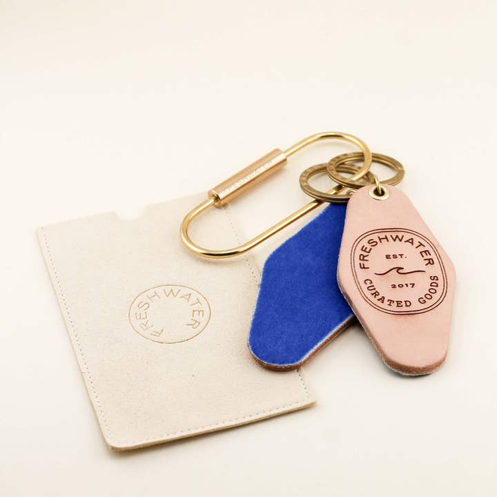 Freshwater Curated Goods - Wholesale Keychain - Unisex - Custom Logo Hotel Keychain