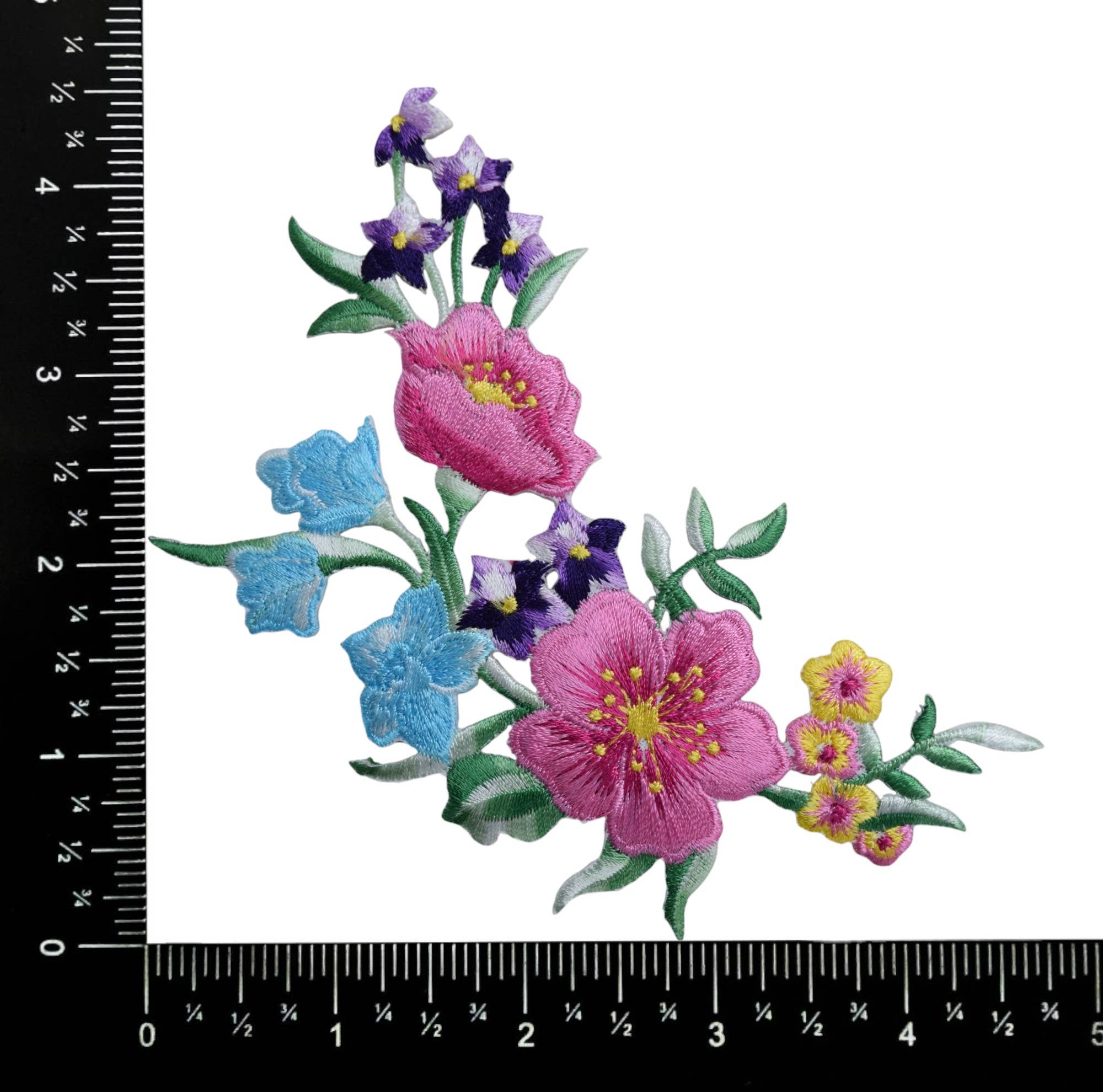 Wholesale Applique – wholesale Patch – Floral Arrangement - Bunch of Flowers - Iron on Patch1