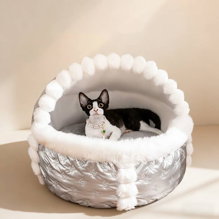 Small Dog Luxury Cradle Bed_CWMM12089 for wholesale by PAWPAWwholesale