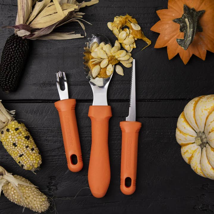 Messermeister – wholesale Kitchen/utility knife – Halloween Pumpkin Meister Carving Kit - 3 Pc