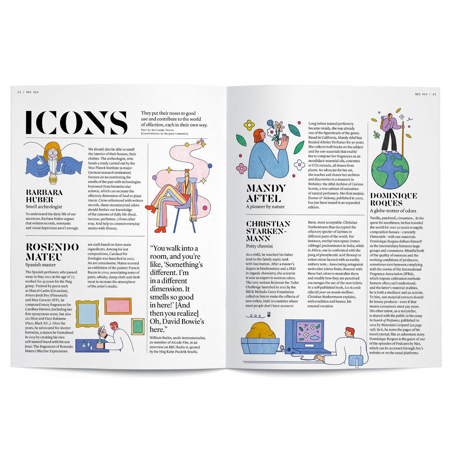 Nez – wholesale Tidskrift – Nez, den luktsinnesmagasin — nr 14 — Musik och parfym2